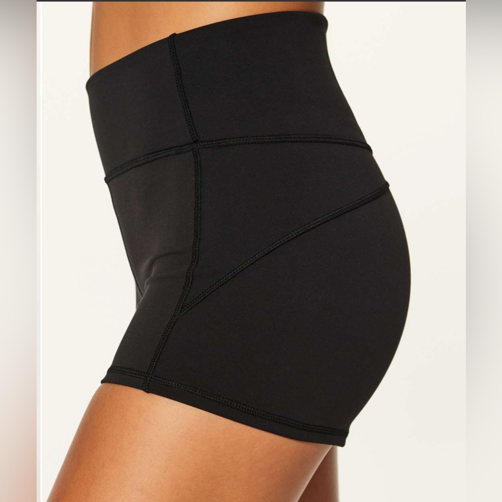 lululemon athletica Black Athletic Shorts - Picture 2 of 7